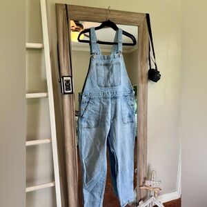Old Navy Classic Blue Denim Overalls